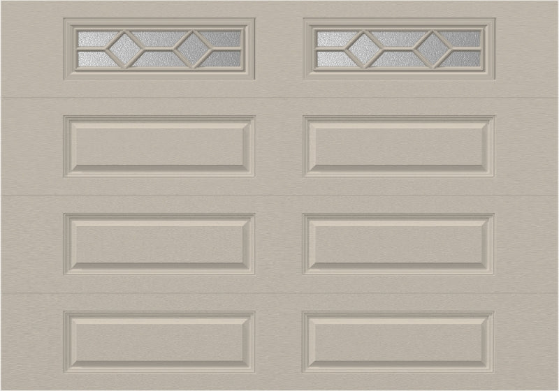 10x7 - Waterton 1  - Obscure -  With glass Long - Almond