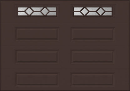 10x7 -  Waterton 1  - Obscure -  With glass Long - Brown