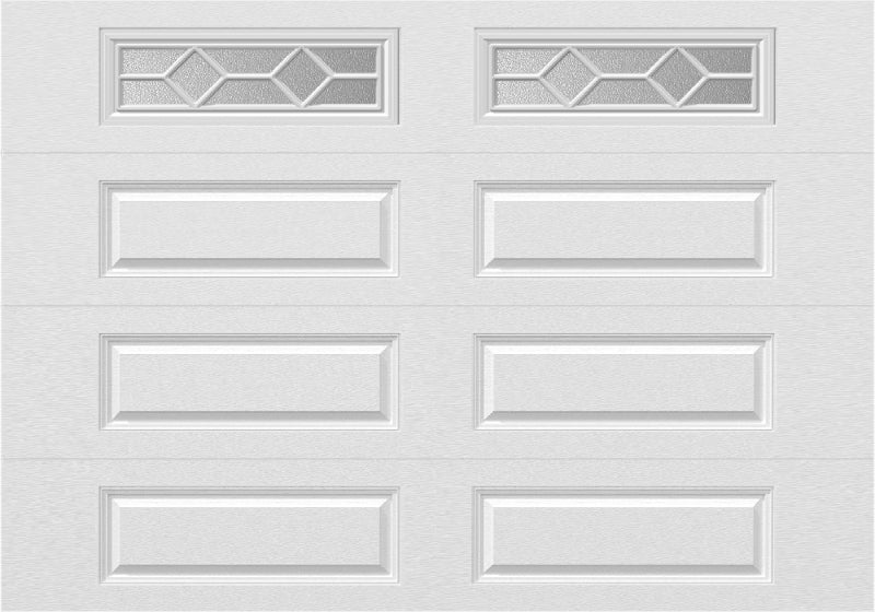 10x7 - Waterton 1  - Obscure - With glass Long - White