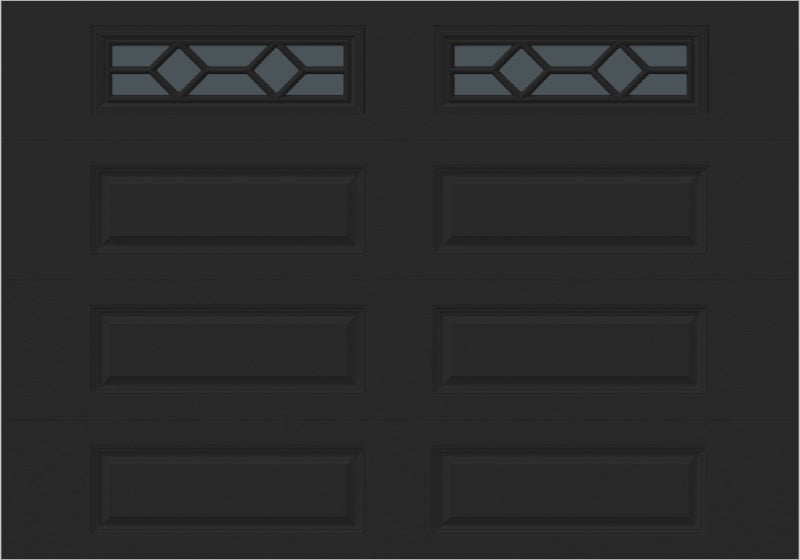 10x7 -  Waterton Long 1 - Tinted -   With glass Long - Black