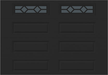 10x7 -  Waterton Long 1 - Tinted -   With glass Long - Black