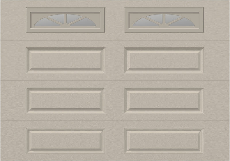 10x7 - Waterton Long 2  - Clear -  With glass Long - Almond