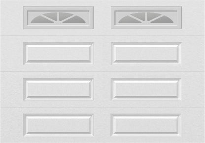 10x7 -  Waterton Long 2  - Clear  - With glass Long - White