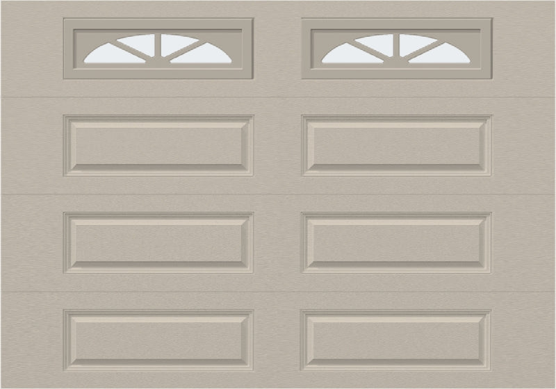 10x7 -  Waterton Long 2 - Frosted -  With glass Long - Almond