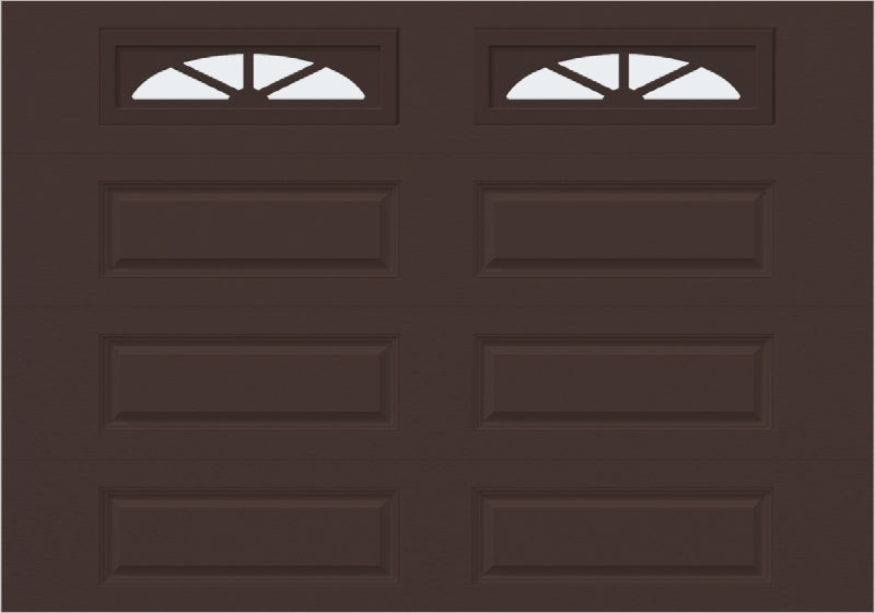 10x7 -  Waterton Long 2 - Frosted -  With glass Long - Brown