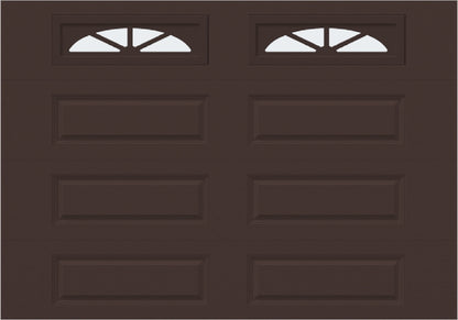 10x7 -  Waterton Long 2 - Frosted -  With glass Long - Brown