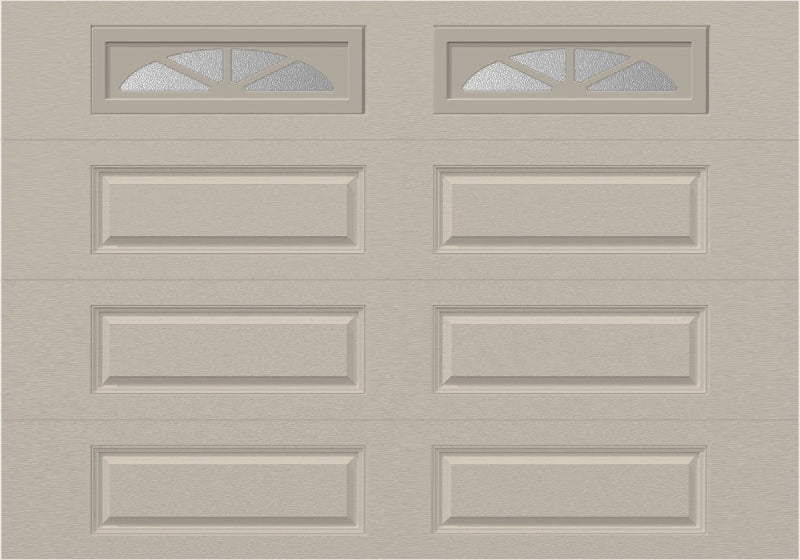 10x7 -  Waterton Long 2 - Obscure - With glass Long - Almond