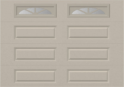 10x7 -  Waterton Long 2 - Obscure - With glass Long - Almond