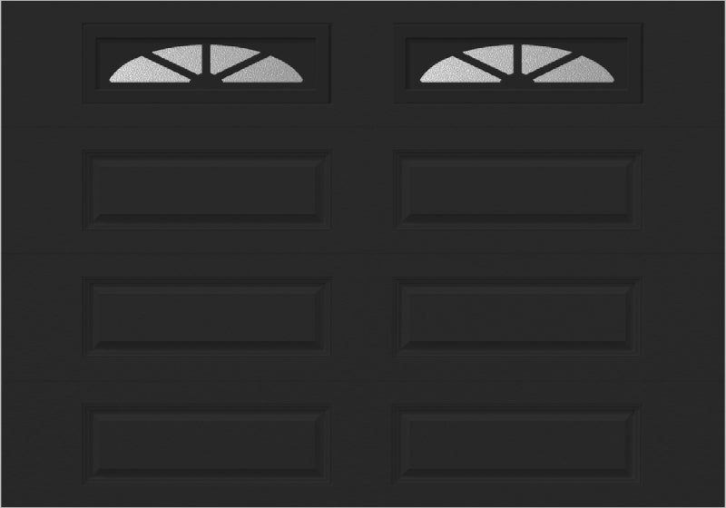 10x7 -  Waterton Long 2 - Obscure - With glass Long - Black