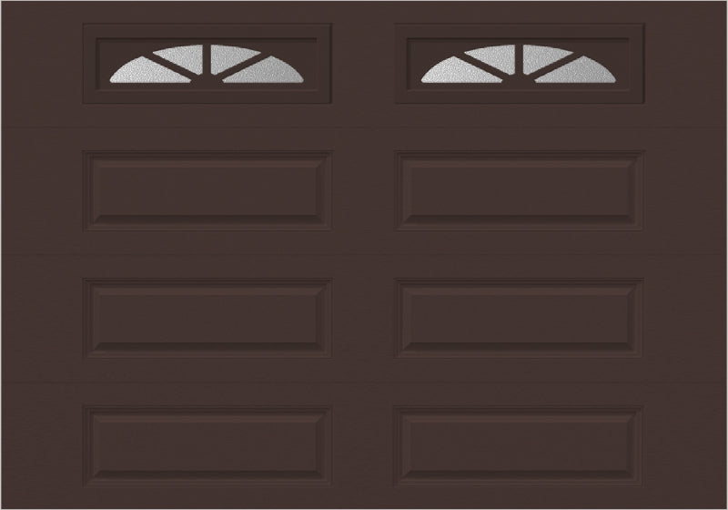 10x7 -  Waterton Long 2 - Obscure -  With glass Long - Brown.