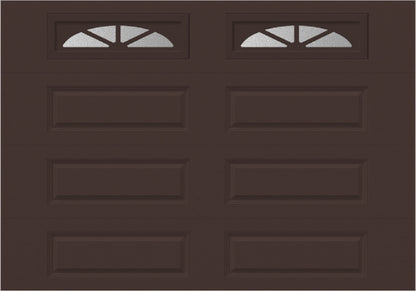 10x7 -  Waterton Long 2 - Obscure -  With glass Long - Brown.