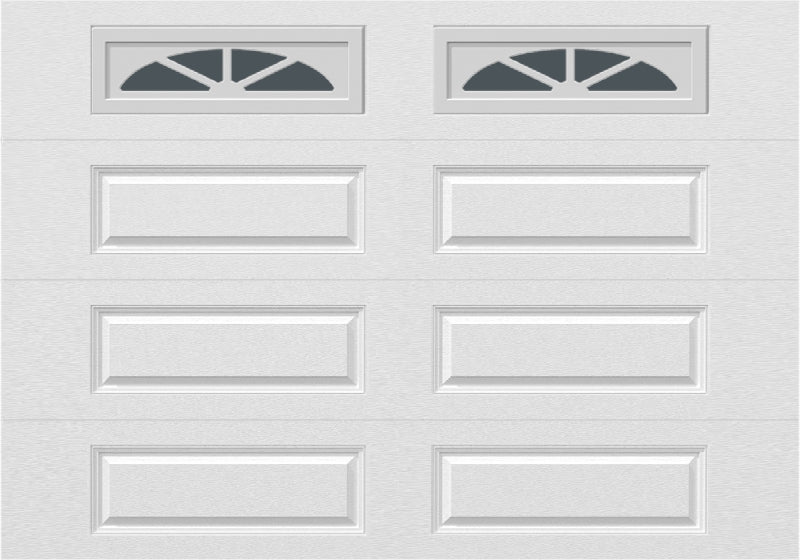 10x7 -  Waterton Long 2 - Tinted - With glass Long - White