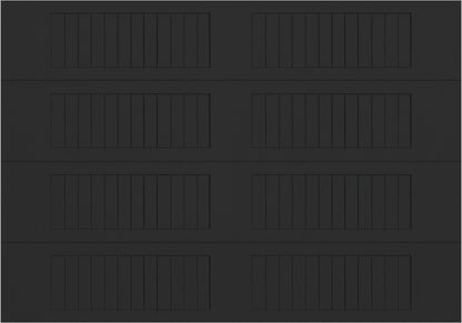 10x7 - No glass Long - Black