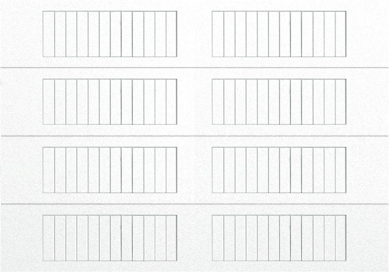 10x7 - No glass Long - White