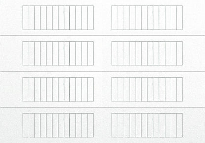 10x7 - No glass Long - White