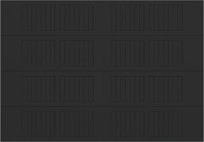 10x7 Short No Glass - Black