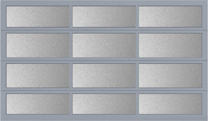 12'x7' Window - Aluminum - Anodized - Obscure