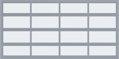 14'x7' Window - Aluminum - Anodized - Frosted