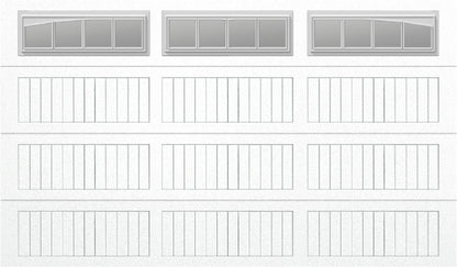 12x7 -  Long with glass Arched Stockbridge Long - Clear  With glass Long - White