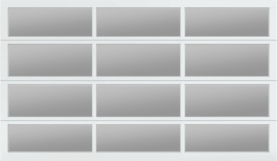 12'x7' Window - Aluminum - White - Clear