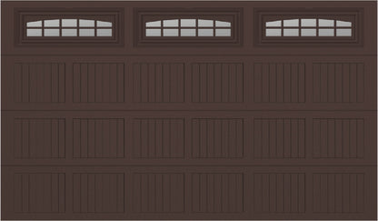 12x7 -  Cascade Short - Clear  With glass - Brown