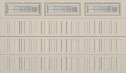 12x7 - Cascade - Obscure With glass - Almond