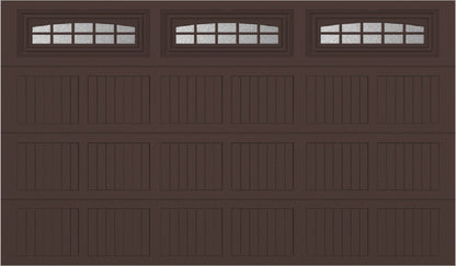 12x7 -  Cascade - Obscure With glass - Brown