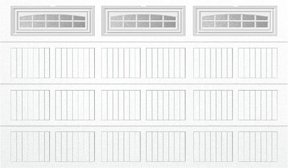 12x7 -  Cascade - Obscure With glass - White