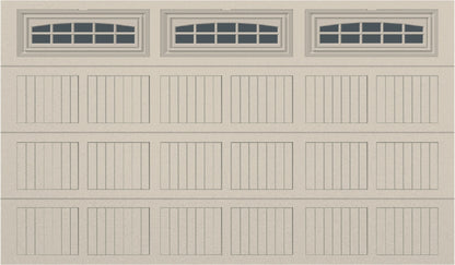 12x7 - Cascade - Tinted - With glass - Almond