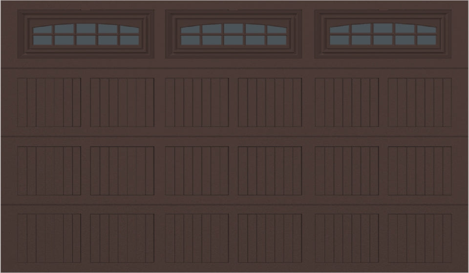 12x7 -  Cascade - Tinted - With glass - Black