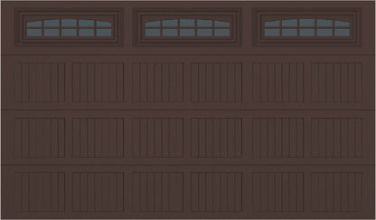 12x7 -  Cascade - Tinted - With glass - Black