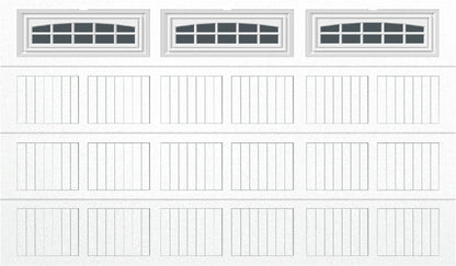 12x7 -  Cascade - Tinted - With glass - White