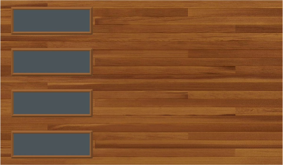 12x7 Window - Cedar Left - Tinted