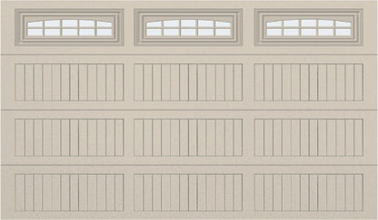 12x7 - Cascade - Frosted  With glass Long - Almond