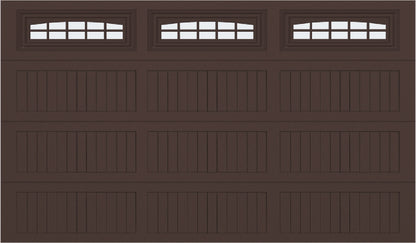 12x7 -  Cascade - Frosted  With glass Long - Brown