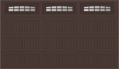 12x7 -  Cascade - Obscure  With glass Long - Brown