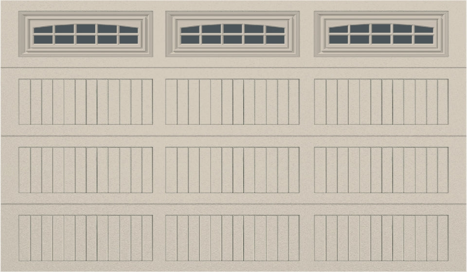 12x7 - Cascade - Tinted  With glass Long - Almond