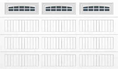 12x7 -  Cascade - Tinted  With glass Long - White
