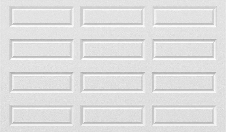 12x7 - No glass Long - White