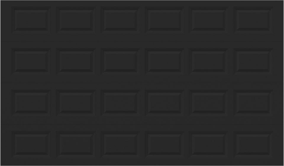 12x7 Short No Glass - Black