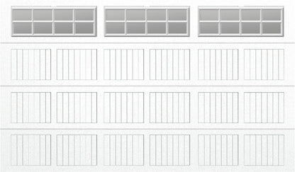 12x7 - Clear -  Stockton With glass Short - White