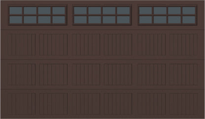 12x7 -  Tinted- Stockton With glass - Brown