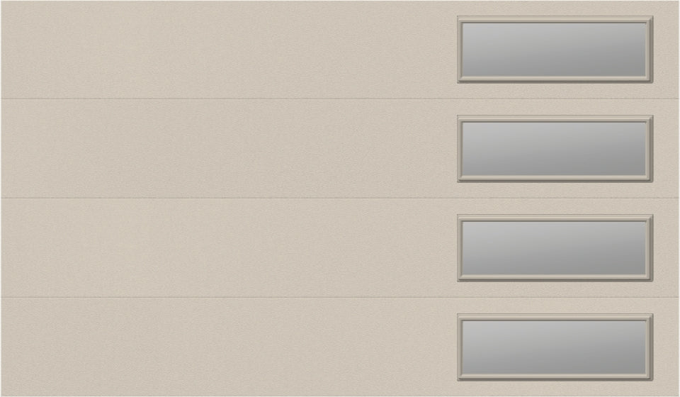 12'x7' Window - Skyflush Right - Almond - Clear