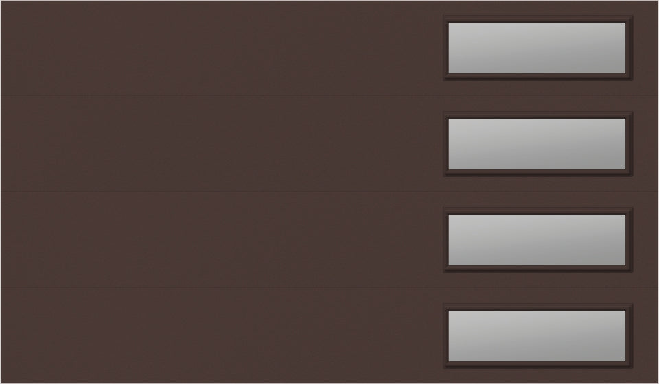 12'x7' Window - Skyflush Right - Brown - Clear