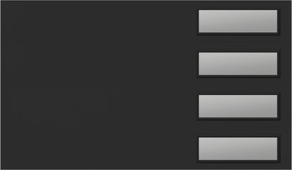 12'x7' Window - Skyflush Right - Black - Clear