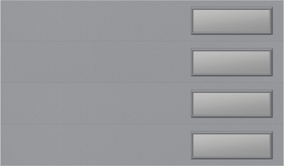 12'x7' Window - Skyflush Right -  Gray - Clear