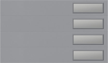 12'x7' Window - Skyflush Right -  Gray - Clear