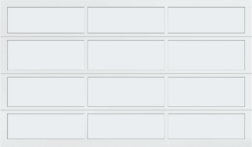 12'x7' Window - Aluminum - White - Frosted