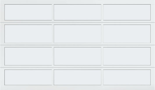 12'x7' Window - Aluminum - White - Frosted