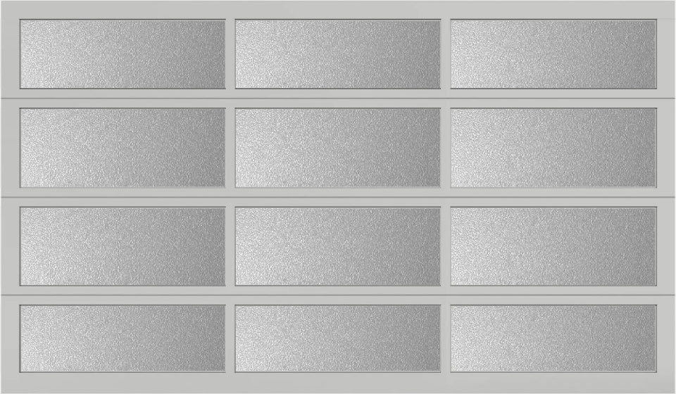 12'x7' Window - Aluminum - Clear - Obscure